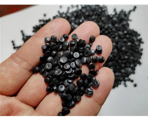 杭州黑色HDPE再生管道颗粒料